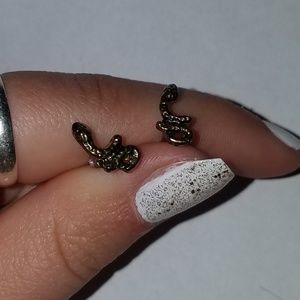 Snake earrings